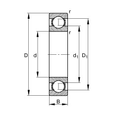 Bearing 61860-M FAG