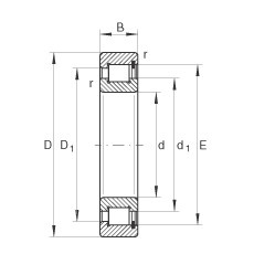 Bearing SL181892-E-TB INA