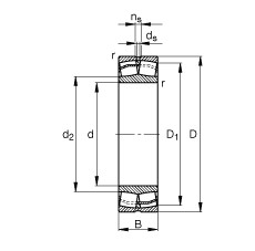 Bearing 23236-E1-TVPB FAG