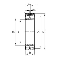 Bearing 23236-E1-K-TVPB FAG