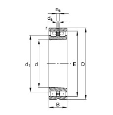 Bearing NN3034-AS-K-M-SP FAG