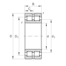 Bearing SL014832 INA