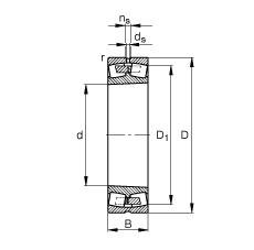 Bearing 23230-E1A-K-M FAG