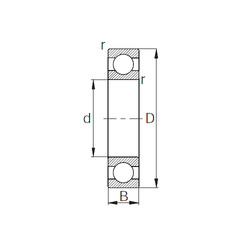 Bearing W6208 CYSD