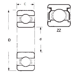 Bearing 6319ZZ FBJ