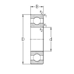 Bearing 619/7 NKE