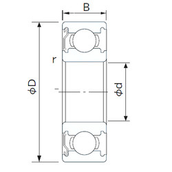 Bearing 6326Z NACHI