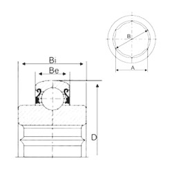 Bearing W208KRRB6 CYSD