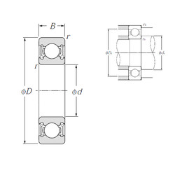 Bearing 6320LLU NTN