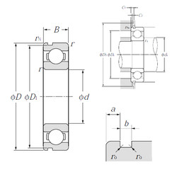 Bearing 6315N NTN