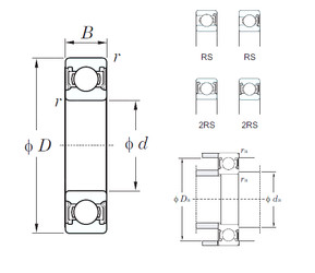 Bearing 6315-2RS KOYO