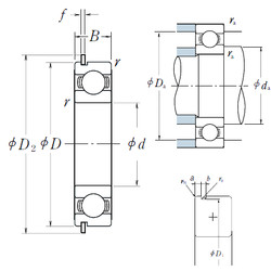 Bearing 6315NR NSK