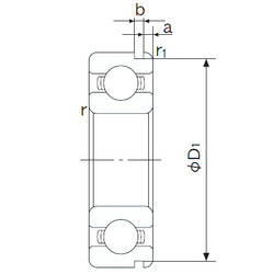 Bearing 6315N NACHI