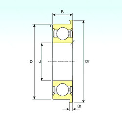 Bearing F693ZZ ISB