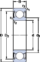 Bearing W 637/9-2ZS SKF