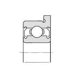 Bearing FL698LLB NTN