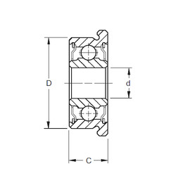 Bearing F695-2RS ZEN