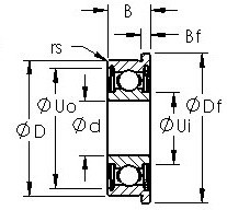 Bearing F689HZZ AST