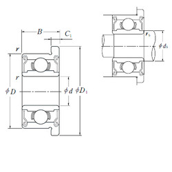 Bearing F689-2RS ISO