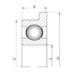 Bearing FL60/1,5 CX