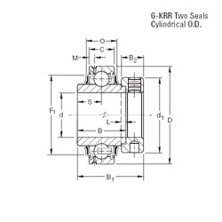 Bearing G1106KRR Timken