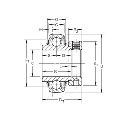 Bearing GN108KRRB Timken