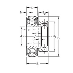 Bearing GRA012RRB Timken