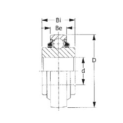 Bearing W208PPB2 CYSD