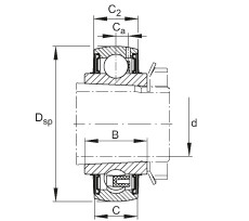 Bearing UK216 FAG