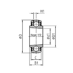 Bearing UK215 SNR