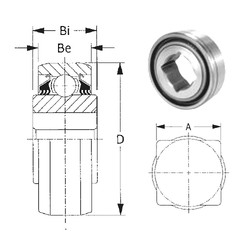 Bearing W208PP11 CYSD