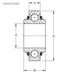 Bearing W208PP5 Timken