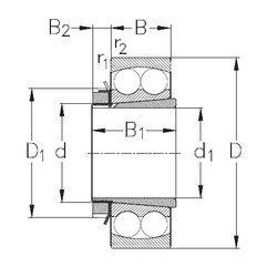 Bearing 2320-K+H2320 NKE