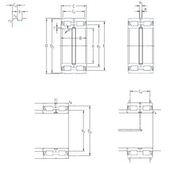 Bearing NNF5017ADA-2LSV SKF