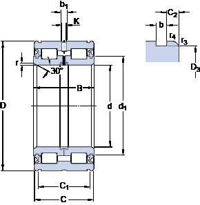 Bearing NNF 5012 ADB-2LSV SKF