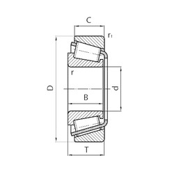 Bearing NP925485/NP312842 Timken