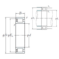 Bearing NCF1856V NSK