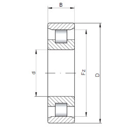 Bearing N317 ISO