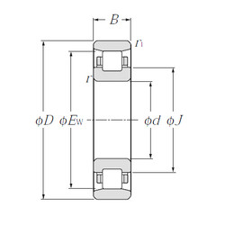 Bearing N352 NTN