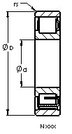 Bearing N424 M AST