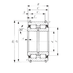 Bearing NAS 5080UU IKO