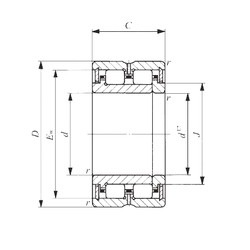 Bearing NAU 4909 IKO