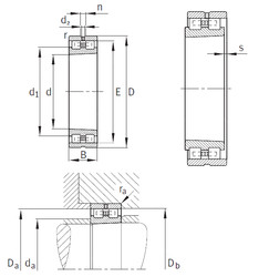 Bearing NN3052-AS-K-M-SP INA