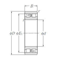 Bearing NN3038 NTN