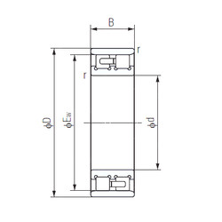 Bearing NN3048 NACHI