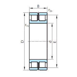 Bearing NNC4880V PSL