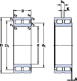 Bearing NNCF 5032 CV SKF