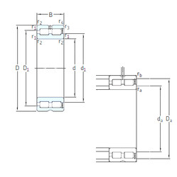 Bearing NNCF5038CV SKF