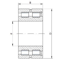 Bearing NNCF5018 V CX