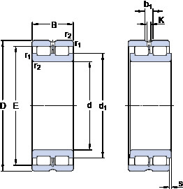 Bearing NNCL 4834 CV SKF